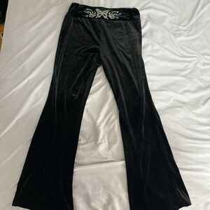 SHEIN Luxe Black Velvet Garment